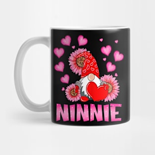 Cute Gnome With Sunflower  Mothers Day Mug